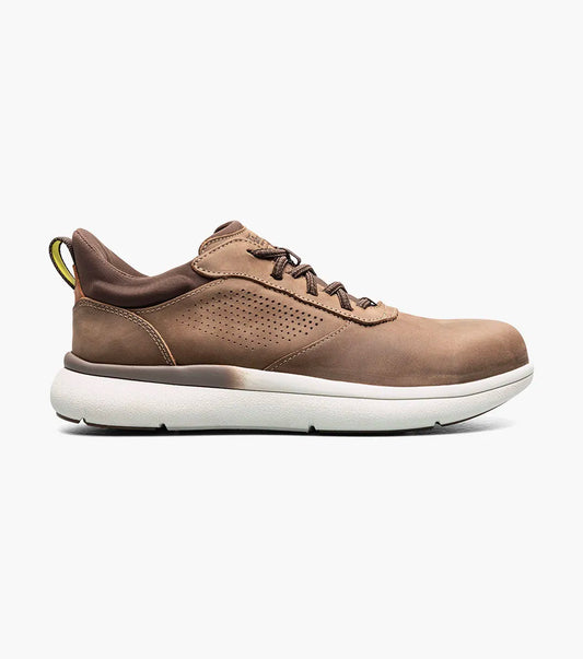 Florsheim Fleet Work Leather Elastic Lace Sneaker