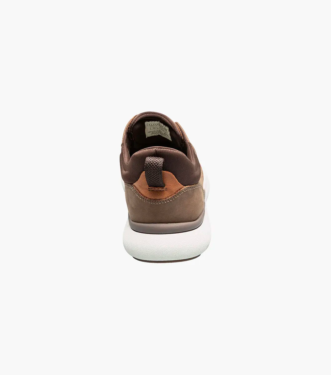 Florsheim Fleet Work Leather Elastic Lace Sneaker