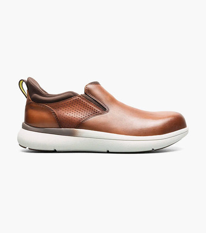 Florsheim Fleet Work Plain Toe Slip On Sneaker