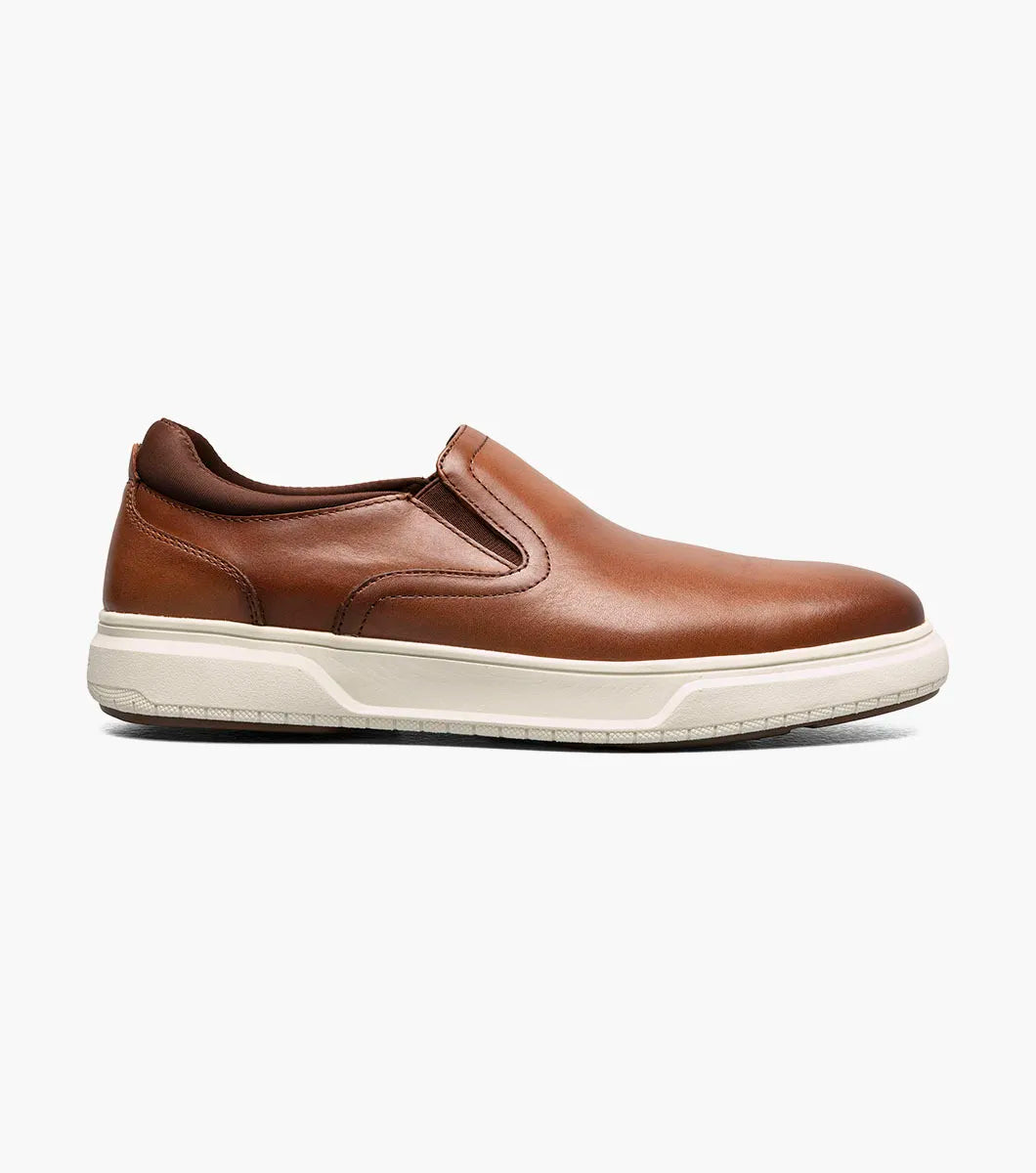 Florsheim Premier Work Plain Toe Slip On Sneaker