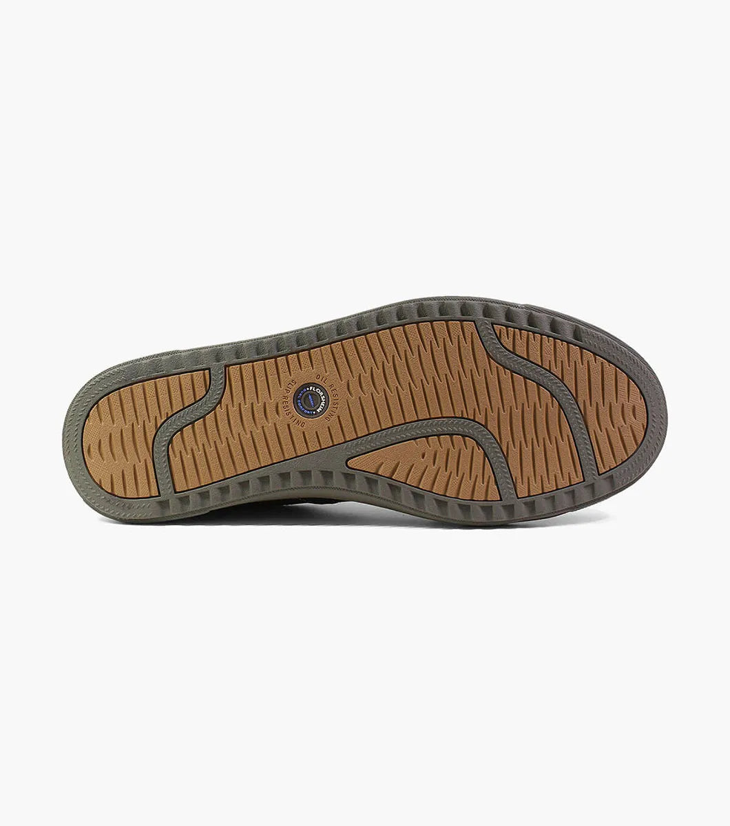 Florsheim Gridley Steel Toe Moc Toe Oxford