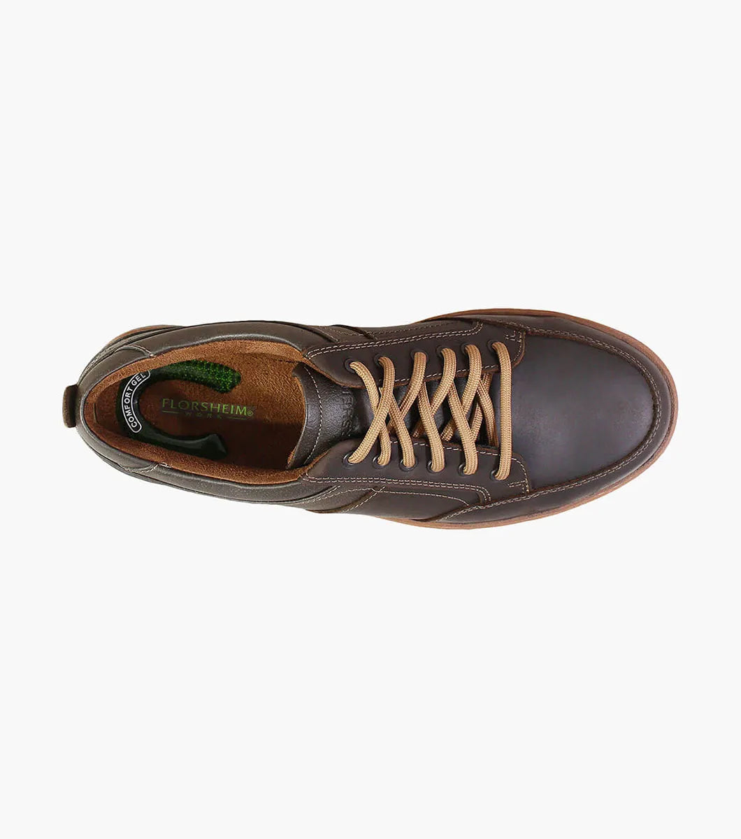 Florsheim Gridley Steel Toe Moc Toe Oxford