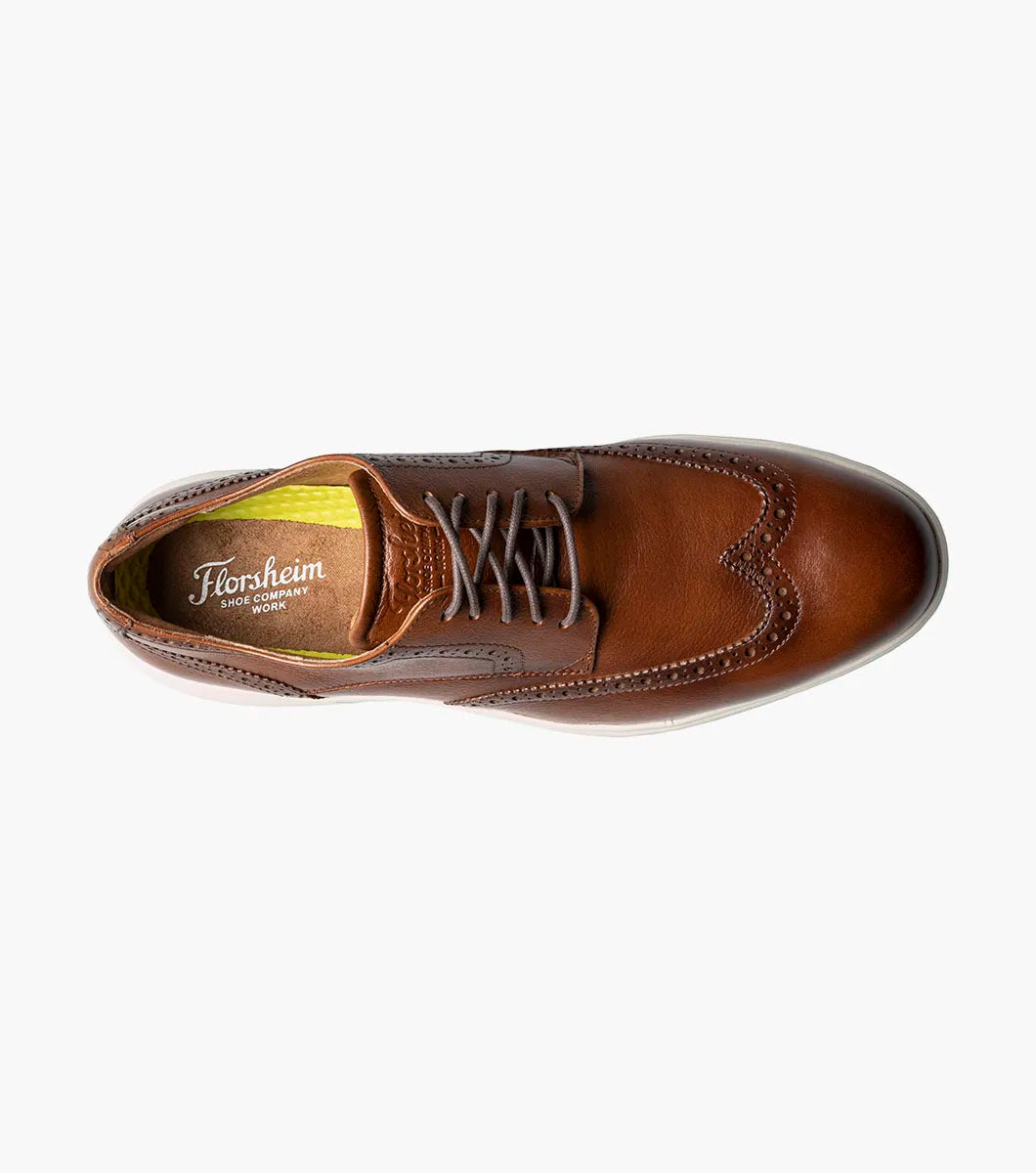 Florsheim Flair Work Steel Toe Wingtip Oxford