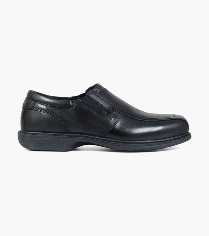 Florsheim Coronis Work Steel Toe Black Bike Toe Slip On
