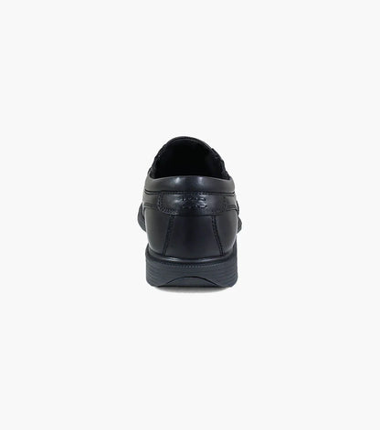 Florsheim Coronis Work Steel Toe Black Bike Toe Slip On