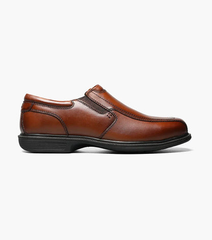 Florsheim Coronis Work Steel Toe Brown Bike Toe Slip On