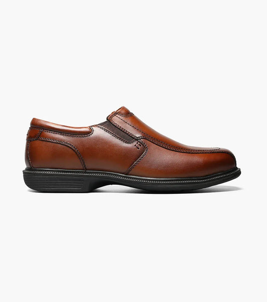 Florsheim Coronis Work Steel Toe Brown Bike Toe Slip On