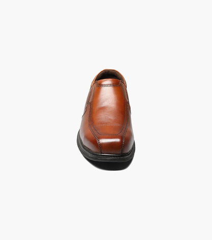 Florsheim Coronis Work Steel Toe Brown Bike Toe Slip On