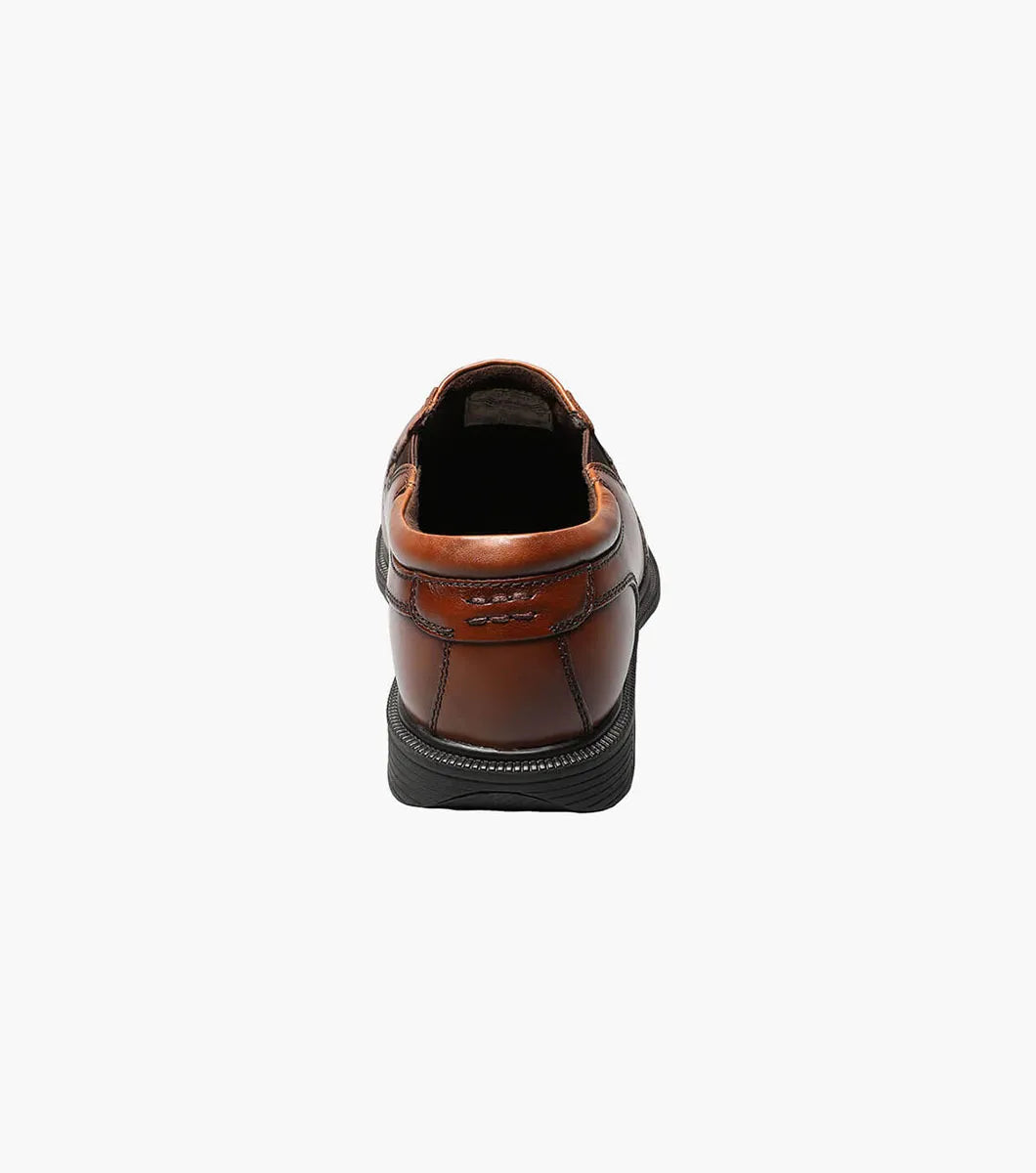 Florsheim Coronis Work Steel Toe Brown Bike Toe Slip On