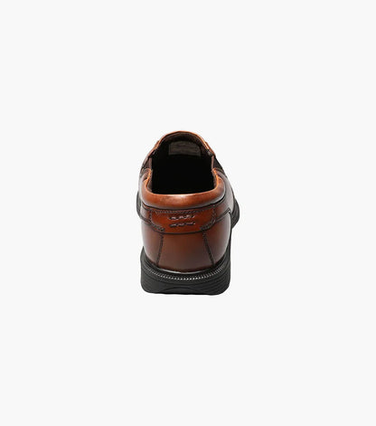 Florsheim Coronis Work Steel Toe Brown Bike Toe Slip On