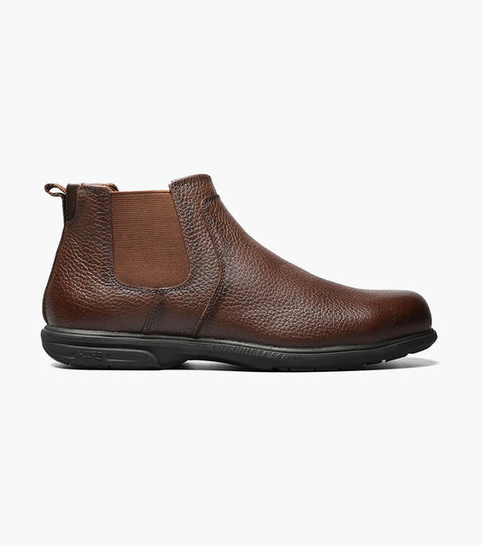 Florsheim Loedin Work Steel Toe Brown Plain Toe Gore Boot