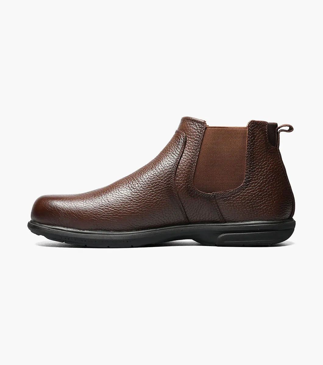 Florsheim Loedin Work Steel Toe Brown Plain Toe Gore Boot