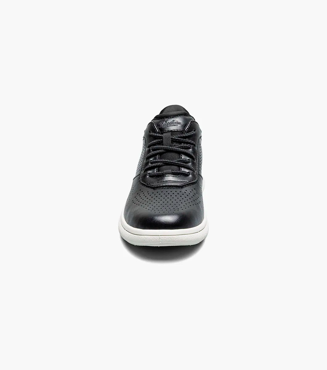 Florsheim Fleet Jr. Boys Perf  Toe Elastic Lace Sneaker