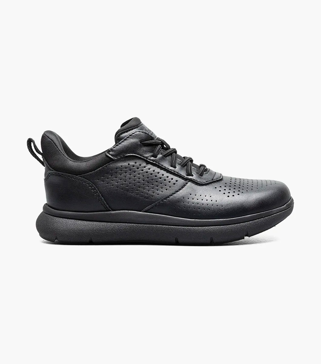 Florsheim Fleet Jr. Boys Perf  Toe Elastic Lace Sneaker