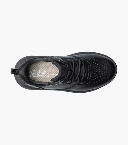 Florsheim Fleet Jr. Boys Perf  Toe Elastic Lace Sneaker