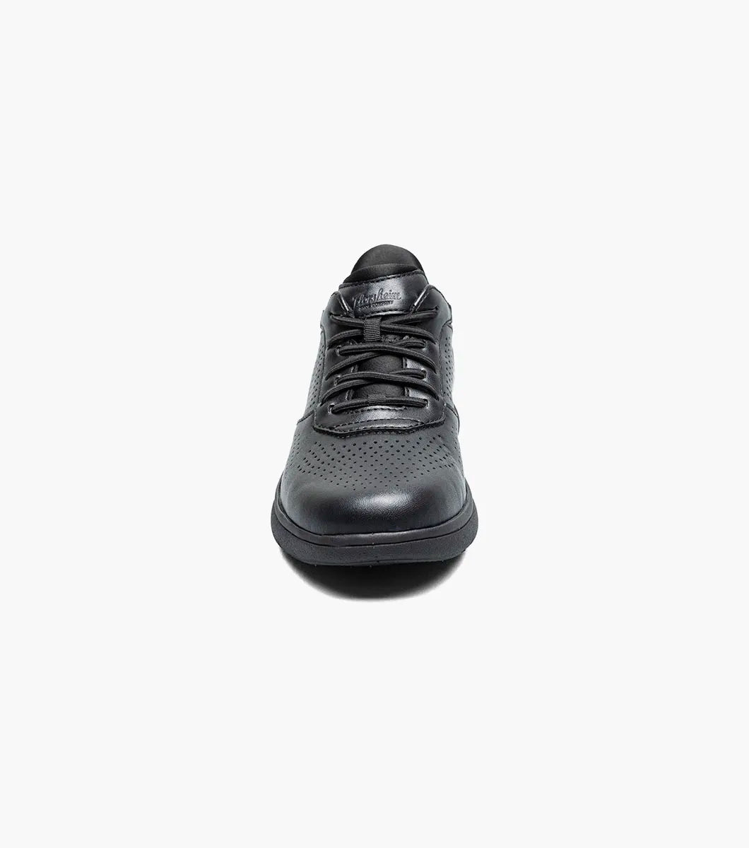 Florsheim Fleet Jr. Boys Perf  Toe Elastic Lace Sneaker