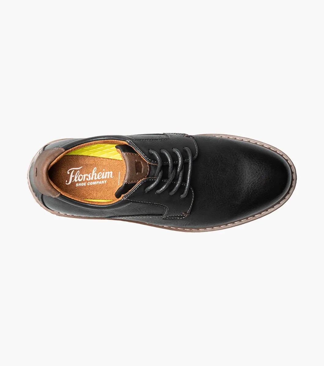 Florsheim Norwalk Jr. Boys Plain Toe Oxford