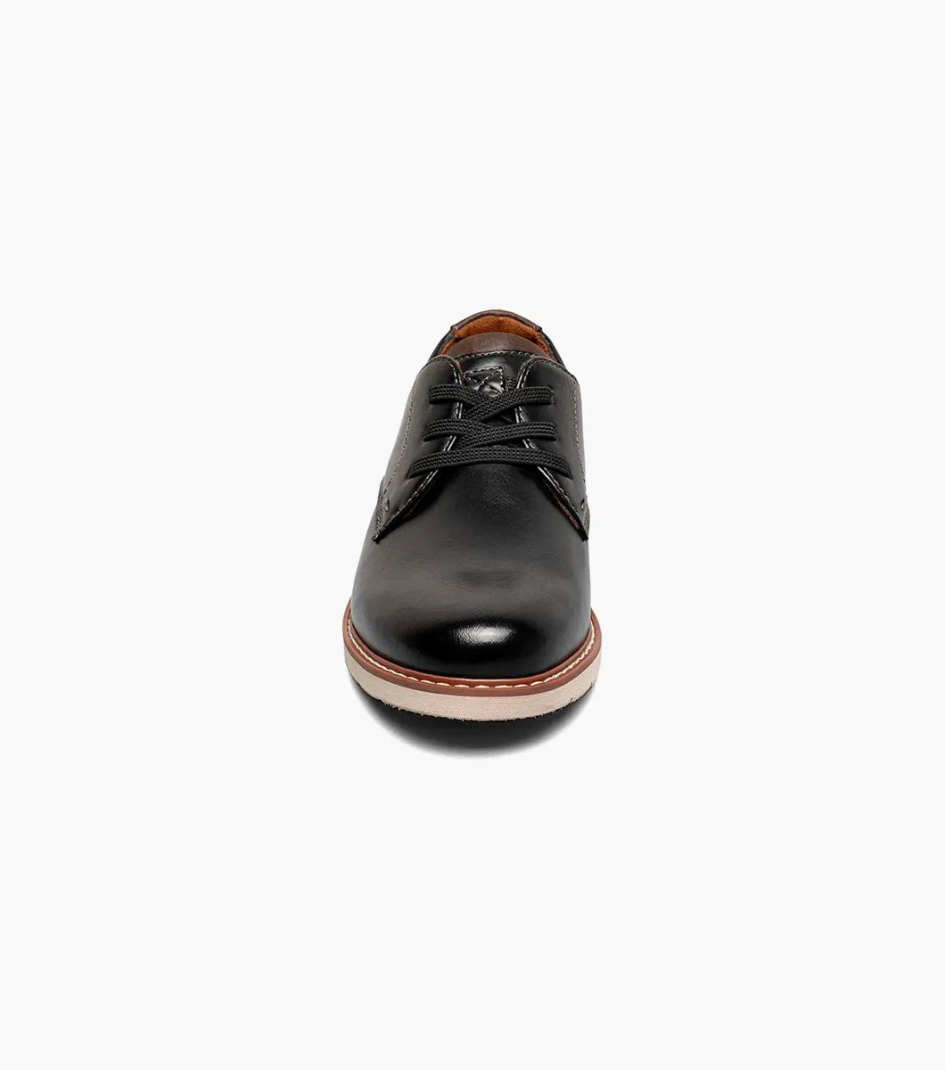 Florsheim Vibe Jr. Boys Elastic Lace Plain Toe Oxford