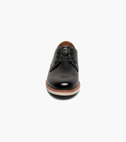 Florsheim Vibe Jr. Boys Elastic Lace Plain Toe Oxford