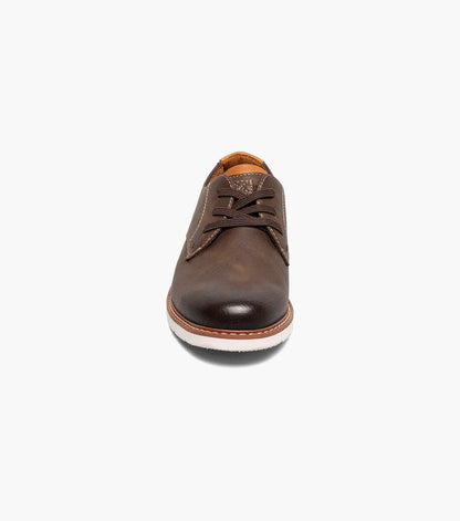 Florsheim Vibe Jr. Boys Elastic Lace Plain Toe Oxford