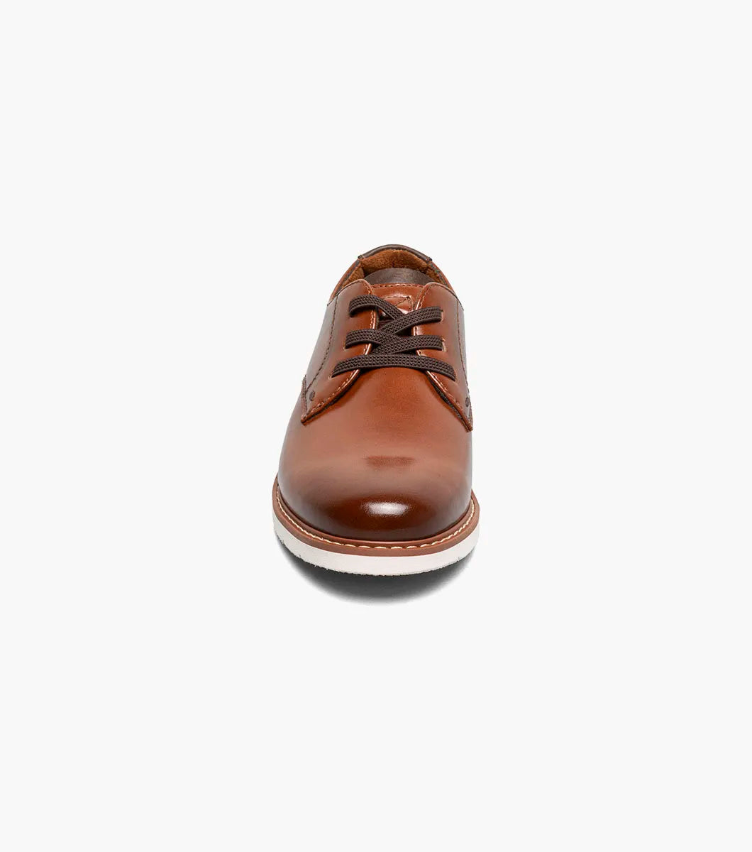 Florsheim Vibe Jr. Boys Elastic Lace Plain Toe Oxford
