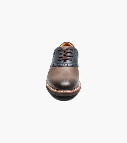 Florsheim Vibe Jr. Boys Plain Toe Saddle Shoe
