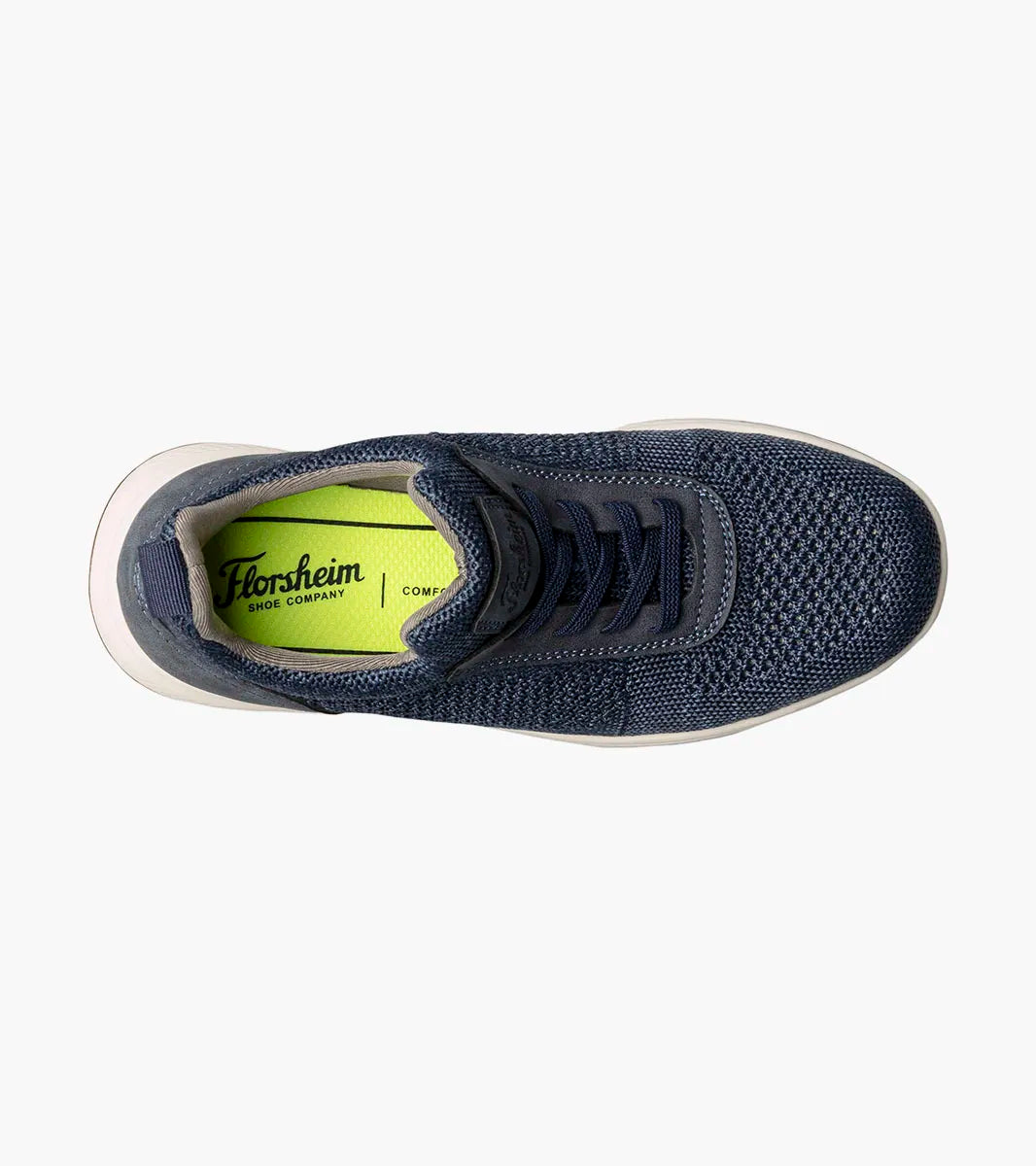 Florsheim Satellite Jr. Boys Knit Elastic Lace Slip On Sneaker