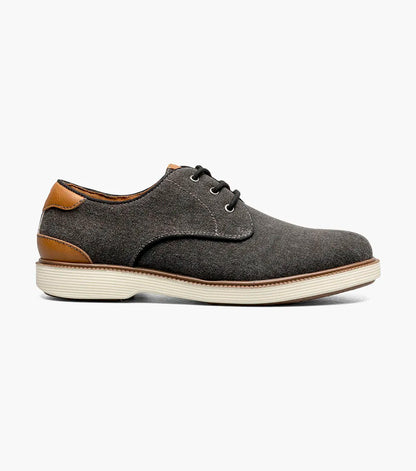 Florsheim Highland Jr. Boys Canvas Plain Toe Oxford