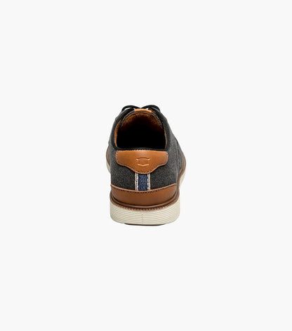 Florsheim Highland Jr. Boys Canvas Plain Toe Oxford