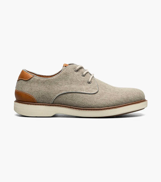 Florsheim Highland Jr. Boys Canvas Plain Toe Oxford