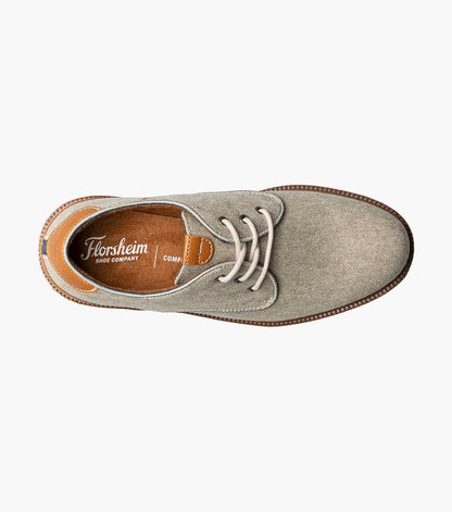 Florsheim Highland Jr. Boys Canvas Plain Toe Oxford