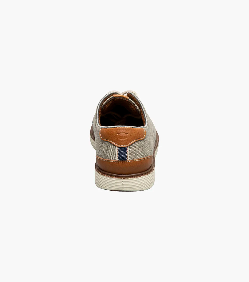 Florsheim Highland Jr. Boys Canvas Plain Toe Oxford
