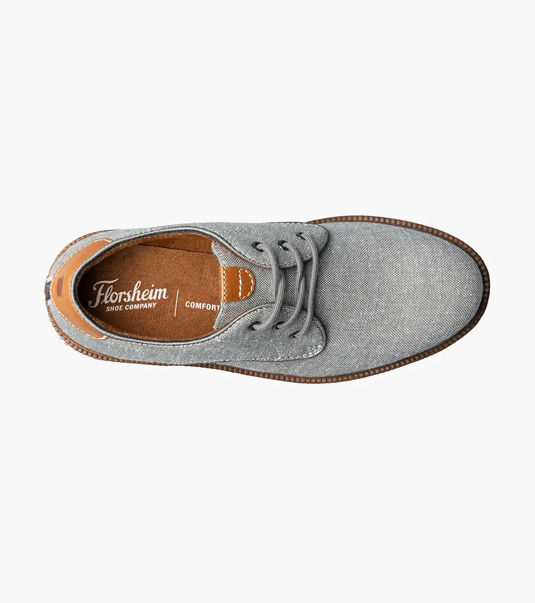 Florsheim Highland Jr. Boys Canvas Plain Toe Oxford