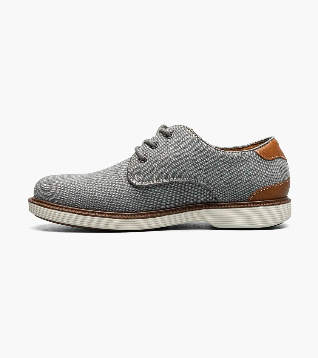 Florsheim Highland Jr. Boys Canvas Plain Toe Oxford