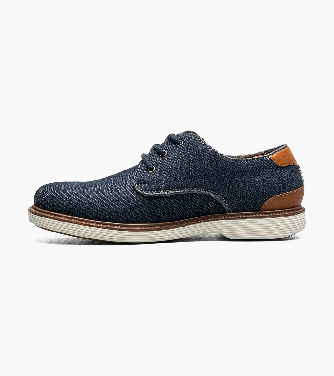 Florsheim Highland Jr. Boys Canvas Plain Toe Oxford