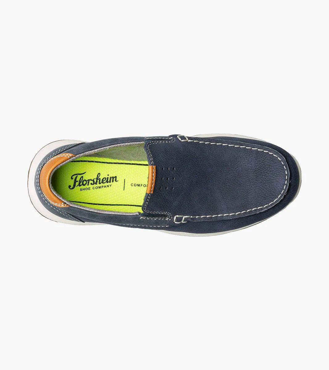 Florsheim Crossover Jr. Boys Moc Toe Slip On Sneaker