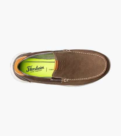 Florsheim Crossover Jr. Boys Moc Toe Slip On Sneaker