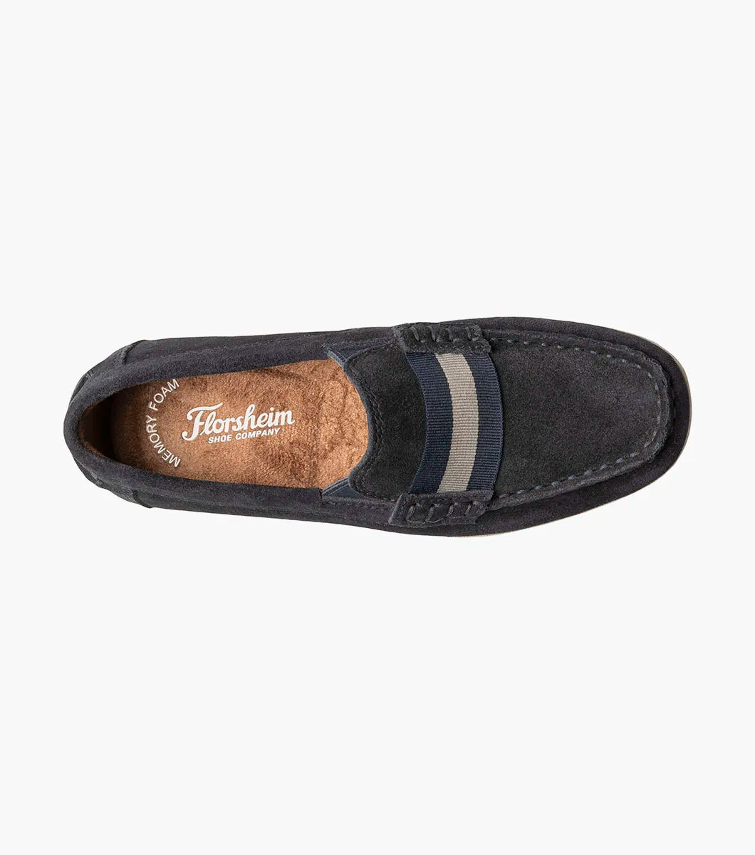 Florsheim Jasper Jr. Boys Moc Toe Strap Loafer