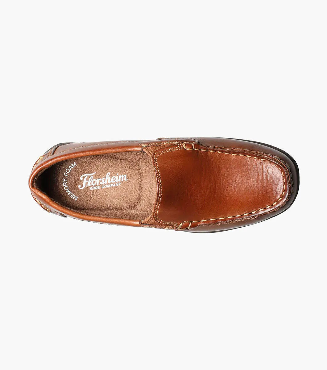 Florsheim Jasper Jr. Boys Moc Toe Venetian Loafer