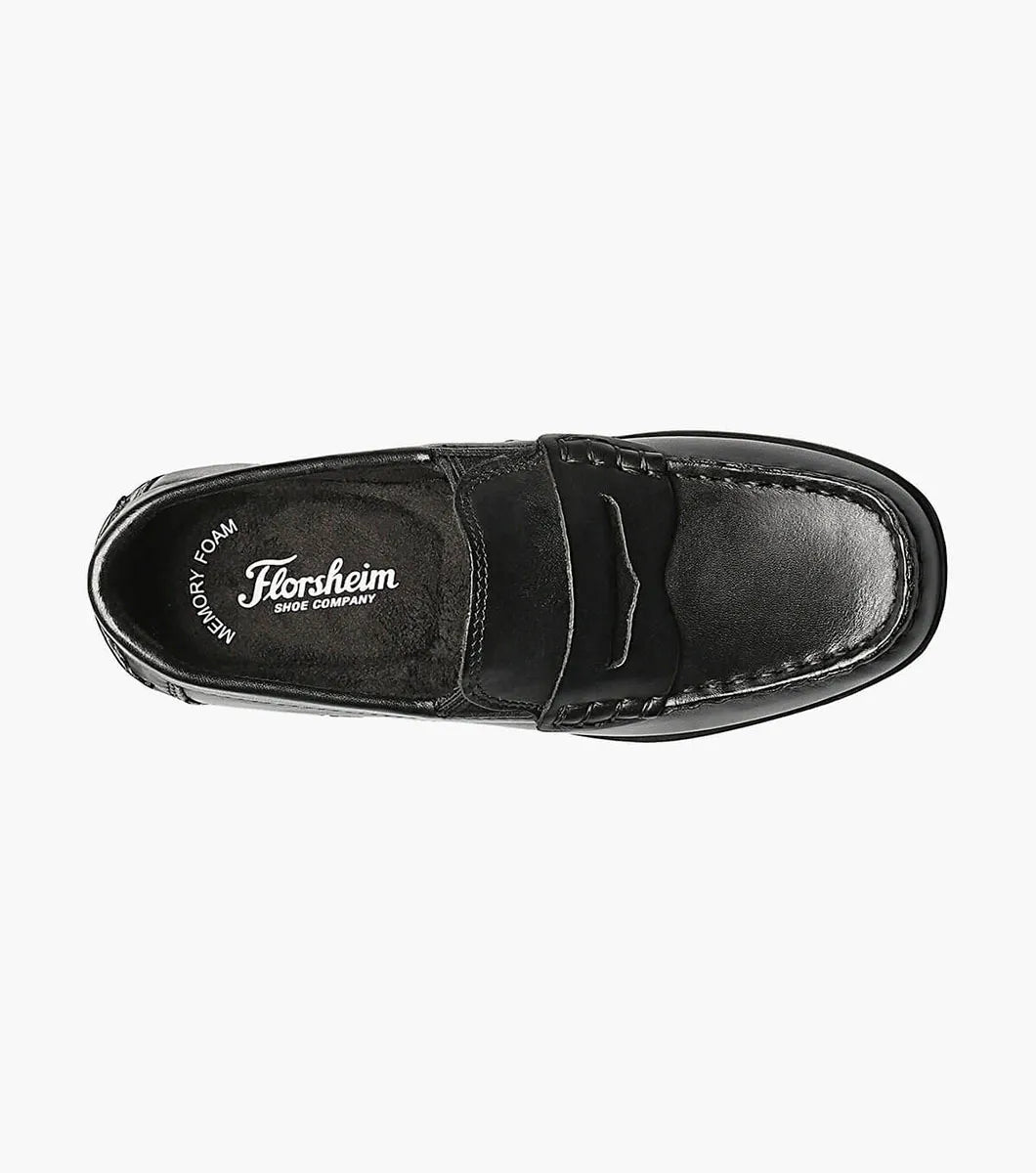 Florsheim Jasper Jr. Boys Moc Toe Penny Driver