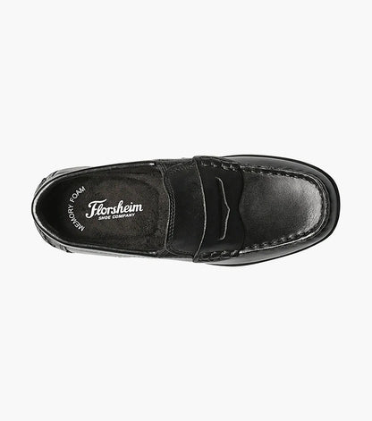 Florsheim Jasper Jr. Boys Moc Toe Penny Driver