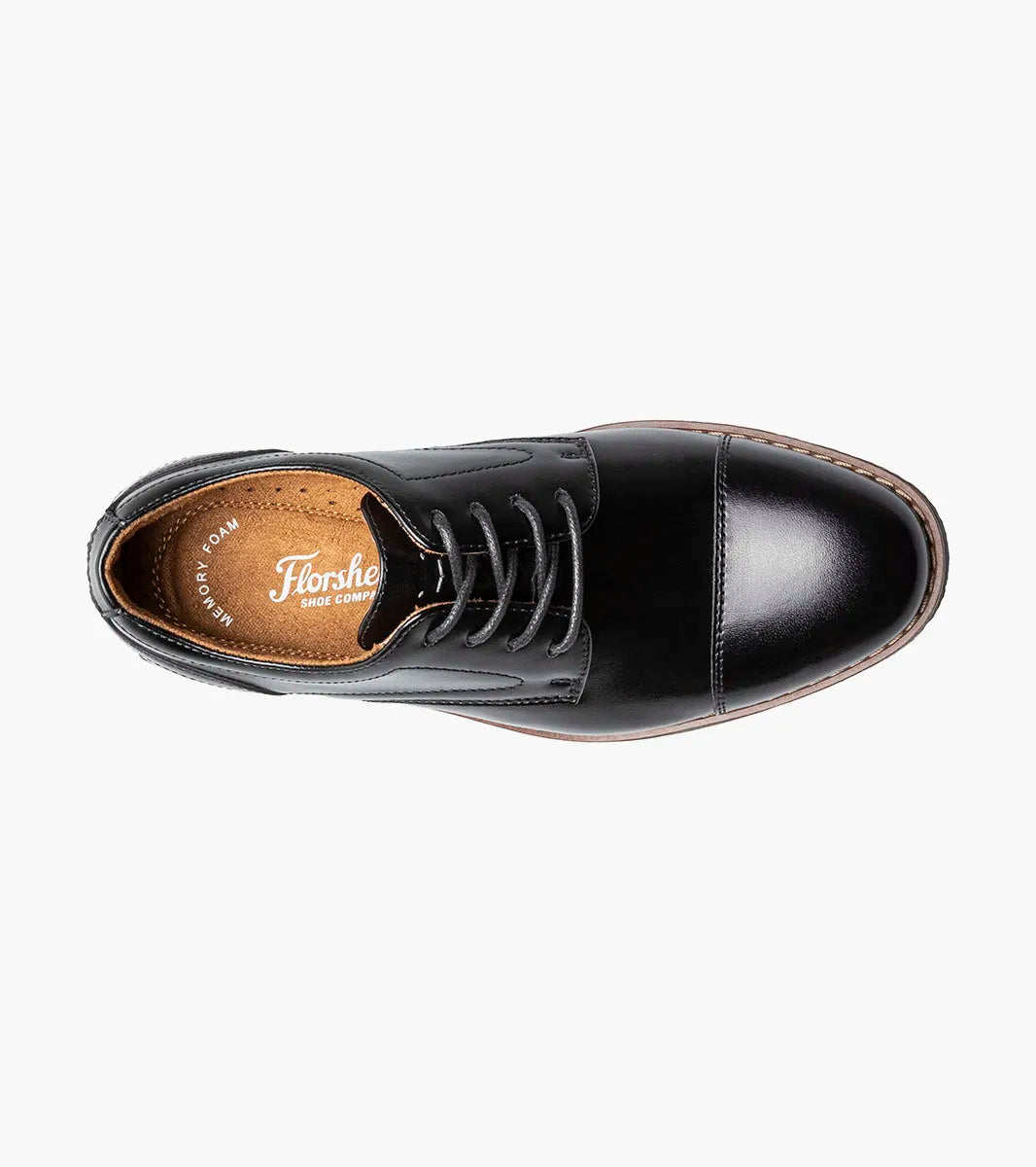 Florsheim Rucci Jr. Boys Cap Toe Oxford