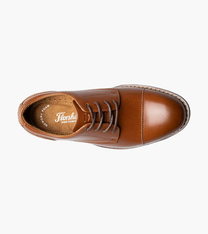 Florsheim Rucci Jr. Boys Cap Toe Oxford
