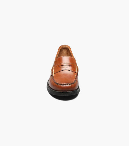 Florsheim Croquet Jr. Boys Moc Toe Penny Loafer