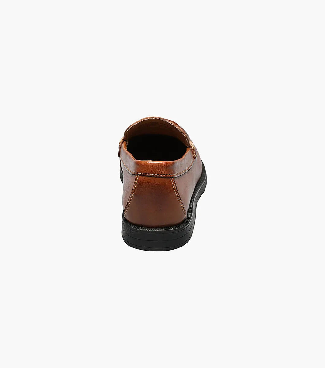 Florsheim Croquet Jr. Boys Moc Toe Penny Loafer