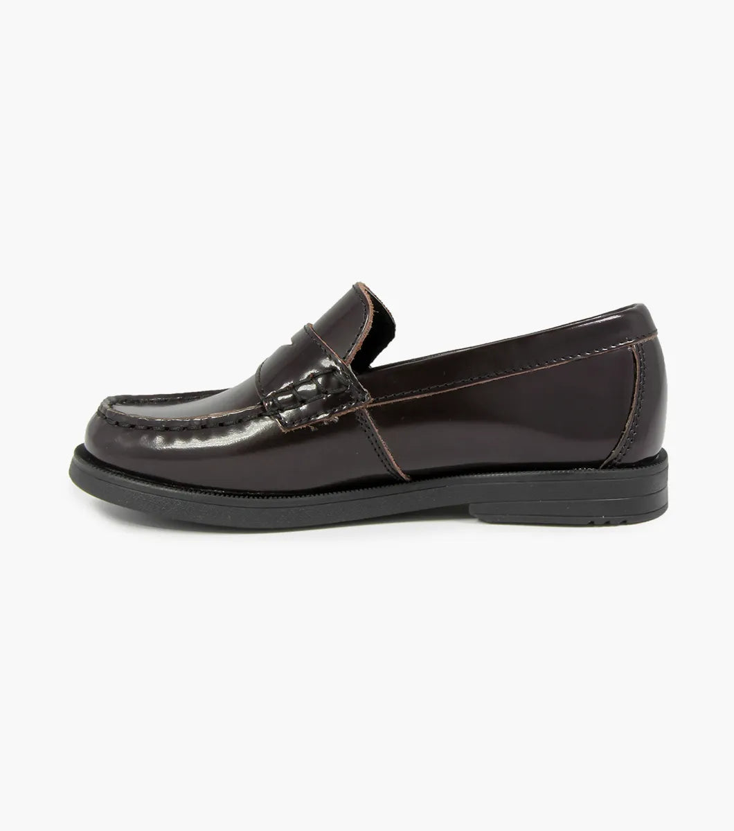 Florsheim Croquet Jr. Boys Moc Toe Penny Loafer