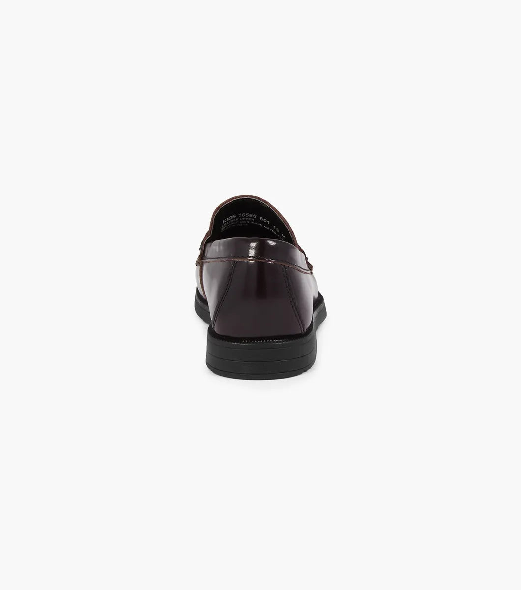 Florsheim Croquet Jr. Boys Moc Toe Penny Loafer