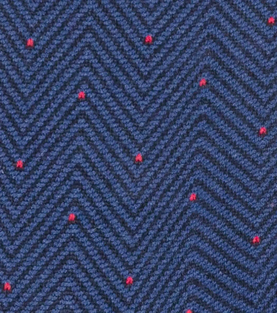 Florsheim Herringbone Dot Mens Crew Dress Socks