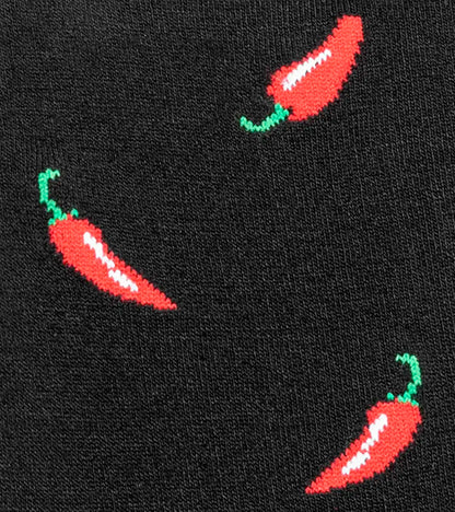 Florsheim Chili Pepper Mens Crew Dress Socks