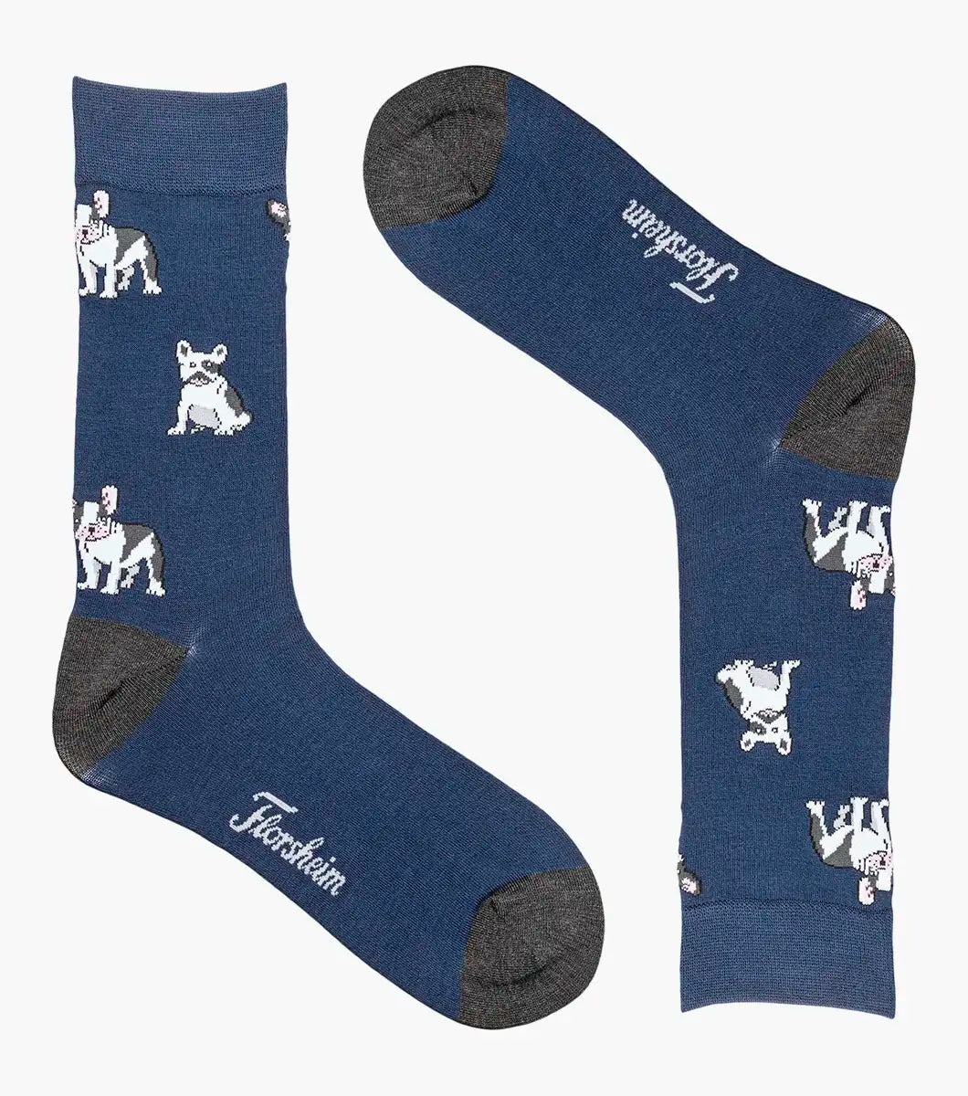Florsheim Bulldog Mens Crew Dress Socks